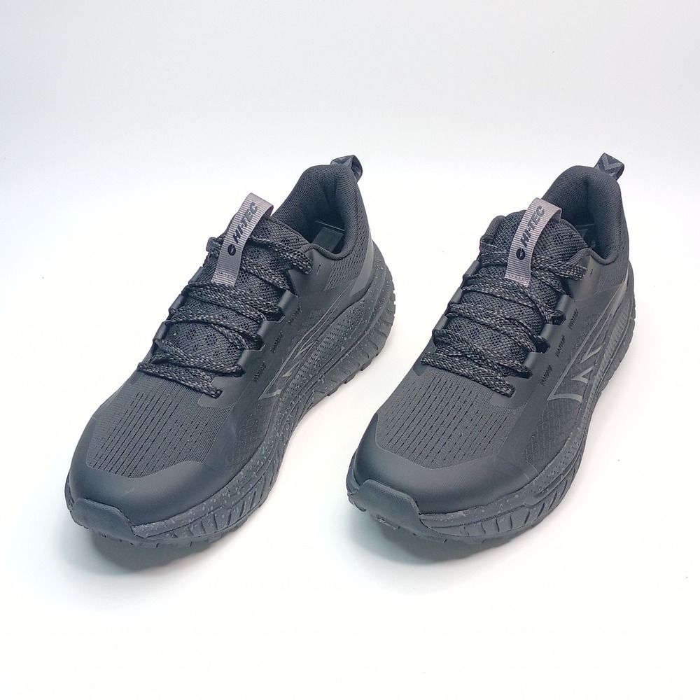 Hi-Tec CH80450M-BV Trail Sneakers Men‎ Size 9 Black Mesh Athletic Shoes